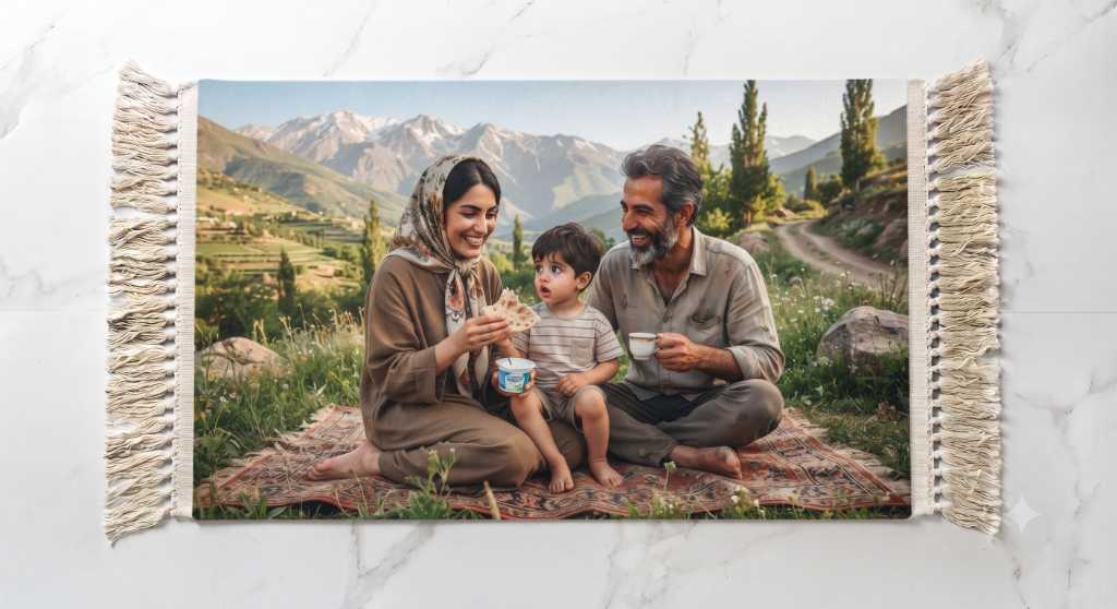 تبدیل عکس به تابلو فرش